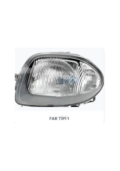 Femex Renault Clio 2 1998-2006 Kısa Far Cosmo Plus
