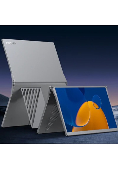 Arzopa E1 Dual-screen 15.6 İnç 60hz Full Hd Ips Type-c Çift Ekran Katlanabilir Monitör