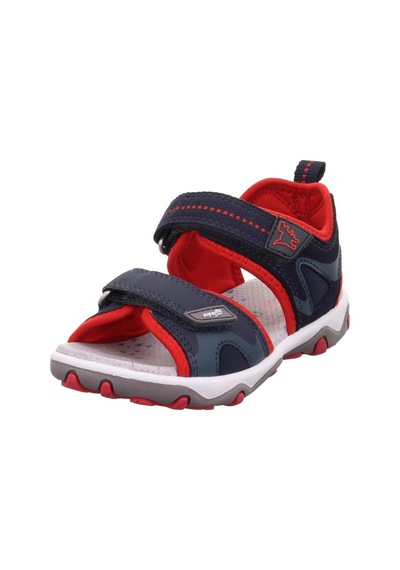 Superfit Mike Çocuk Lacivert Kırmızı Sandalet 009470-8020 Lacivert - Kırmızı
