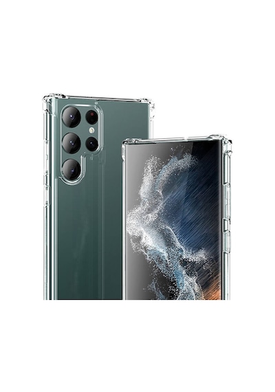 Zore Galaxy S24 Ultra Kılıf Nvth Nitro Anti Shock Silikon - Renksiz