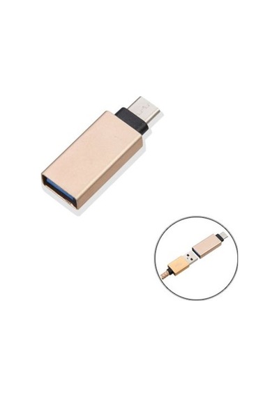 Usb 3.1 Type-c Otg Çevirici Metal Aparat