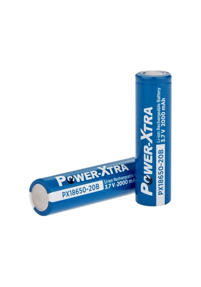 Power-Xtra PX18650-20B 3.7V 2000mAh Li-ion Şarjlı Pil