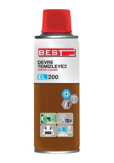 Bybest Best El-200 Devre Temizleyici Kontak Sprey Format Yağsız 2