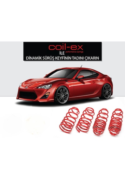 Honda Civic 2016-2018 Fc5 Coil-Ex 4-5.Cm Helezon Spor Yay