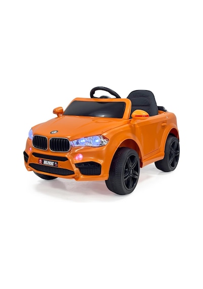 Blade Gt 12v Uzaktan Kumandalı Bluetooth Ve Usb Destekli Led Farlı Emniyet Kemerli Çocuk Akülü Araba Turuncu