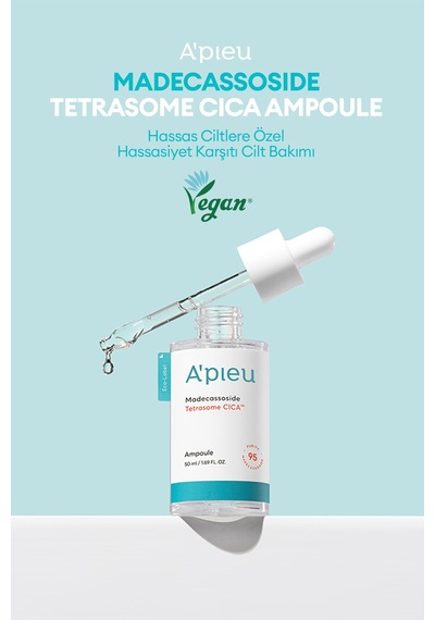 Missha A'pieu Madecassoside Tetrasome Cica Ampoule Serum 50 ML