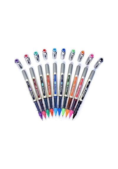 0.7 Mm Tükenmez Kalem Seti - 10'lu Renkli Paket
