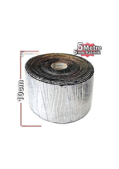 Kendinden Yapışkanlı Folyolu Oto Ses Yalıtım 6 MM 10 CM x 5 M