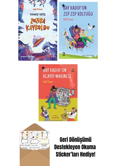 Zuziba Kayboldu/yaramaz Uzaylı 2 + Bay Kaduf Un Zıp Zıp Koltuğu + Bay Kaduf Un Acayip Makinesi
