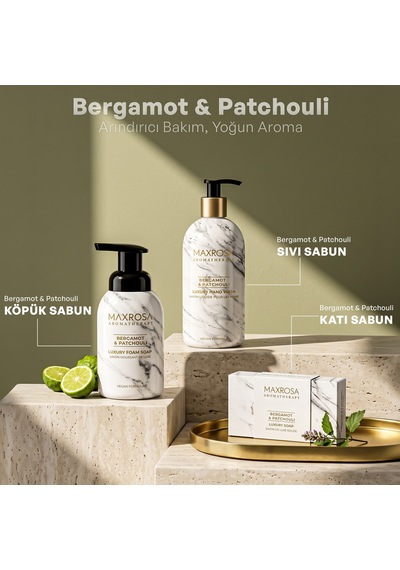 Maxrosa Aromatherapy Bergamot & Patchouli Sıvı Sabun 500 Ml