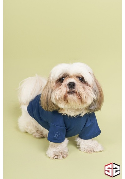 Salya Store Yeni Pou Serisi İndigo Köpek T-shirt Kk-105