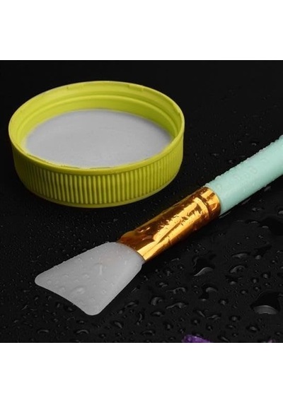 2li Silikon Temizlemesi Kolay Kullanılabilen Yüz Cilt Bakımı Maske Ve Krem Spatulası 0