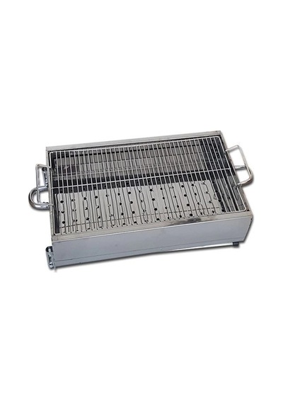 Paslanmaz Mangal Portatif Ayaklı - Standlı 70cm 5580 Çok Renkli