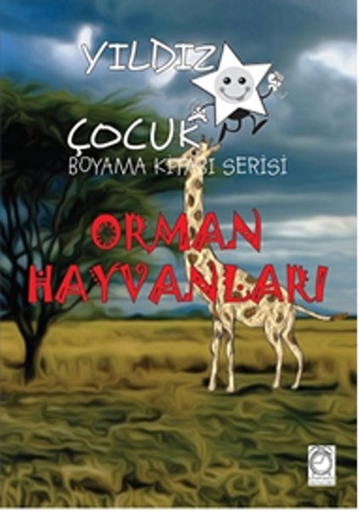 Yıldız Çocuk Boyama Kitabı Serisi 5 - Orman Hayvanları- Kitapsaati Yayınları