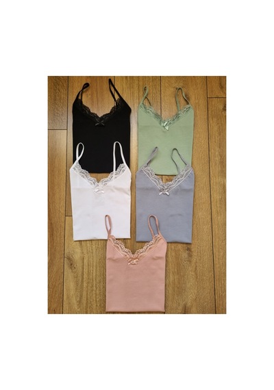 Demirsa Boutique Kadın 5'li Paket Dantelli Pamuklu İp Askılı Atlet Mavi, Yeşil, Pudra, Siyah, Beyaz Mavi-pudra-yeşil-siyah-beyaz5 Demirsa Boutique Kadın 5'li Paket Dantelli Pamuklu İp Askılı Atlet Mavi, Yeşil, Pudra, Siyah, Beyaz Mavi-pudra-yeşil-siyah-beyaz5