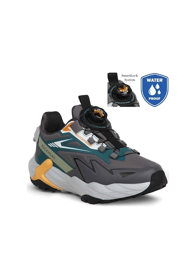 Buckhead Napolyon Waterproof Outdor Çocuk Spor Ayakkabı Koyu Gri