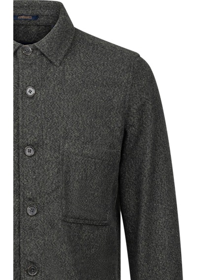 Hatemoğlu Haki Regular Fit Pamuklu Overshirt Gömlek Ceket 24d190000052 022 1852640 Haki