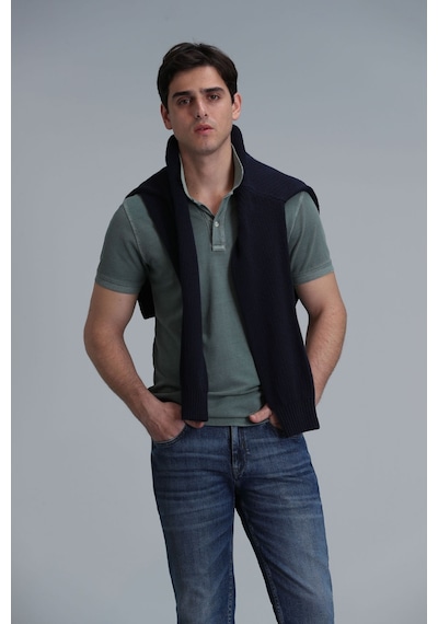 Lufian Erkek Vernon Smart Polo T-shirt 111040163 Nefti