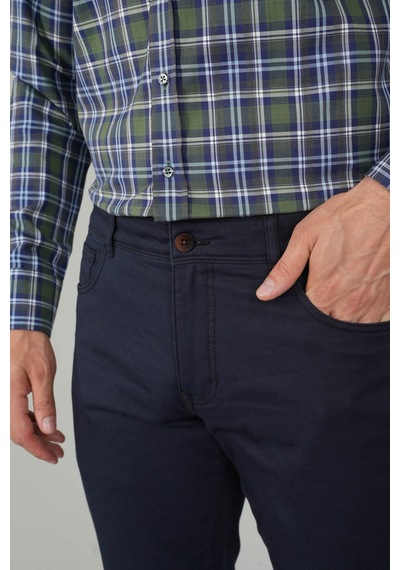 Bisse Erkek 5 Cepli Spor Pamuk Lacivert Pantolon Pns25k25208 D39 Lacivert