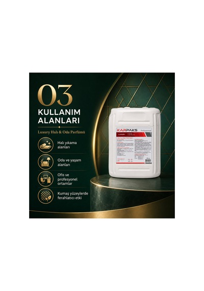 Luxury Halı Ve Oda Parfümü 20 L Profesyonel Büyük Boy Premium Ferah Koku