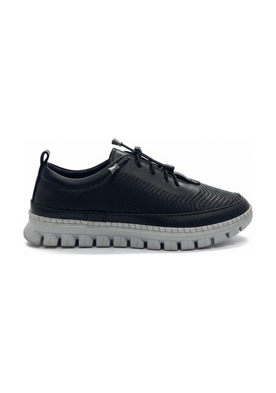 Dosa Shoes Kadın Ortapedik Deri Ayakkabı 01-siyah