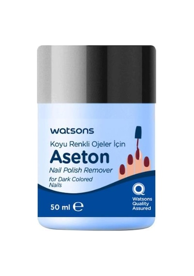 Watsons Koyu Renk Ojeler İçin Aseton 50ml Trx2