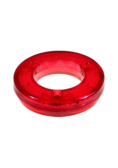 Ahmet Otomotiv Yuvarlak Simit Tip Led Lamba 9 Led 12/24v Kırmızı Stop Lamba