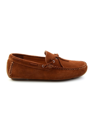Bambi Taba Hakiki Deri Erkek Loafer Ayakkabı E01547070102 Taba