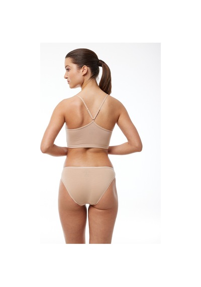 Malabadi Kadın Ten Rengi 6 Lı Paket Modal Bikini Slip Külot 155 Ten