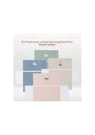 Gezenbebe Hero Nakışlı Bebek Ve Çocuk Yorgan Kılıfı 100x135