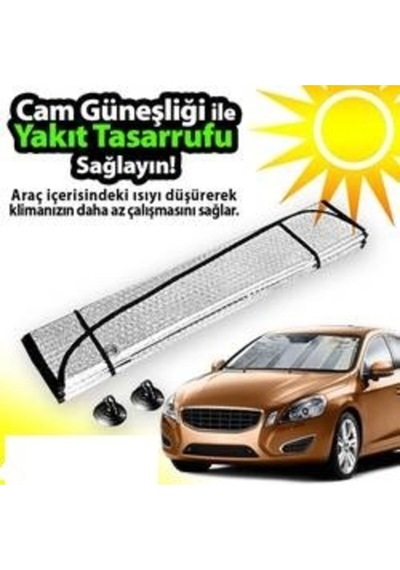Pratik Araba On Cam Gunesligi Oto Ön Cam Güneşlik Perde
