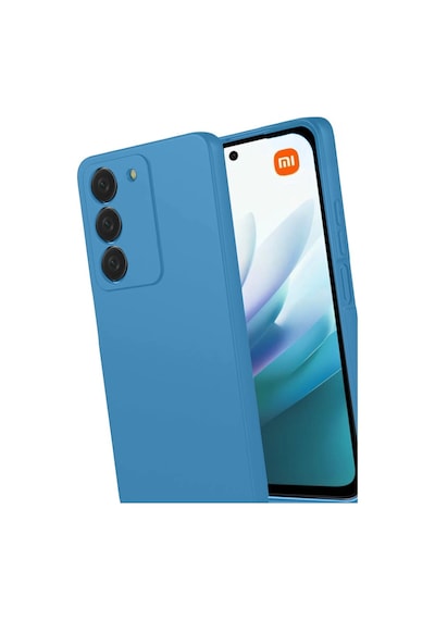 Xiaomi Redmi 15 4g Kılıf Biye Yumuşak Silikon Case Mavi