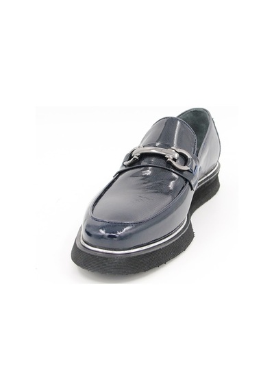 Luciano Bellini E2301 Rugan Erkek Casual Ayakkabı - Lacivert-lacivert Lacivert