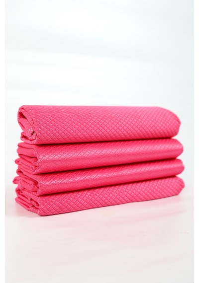 Mikrofiber Cam-ayna Ve Oto Kurulama Bezi Baklava Desen 40x40 Cm Mavi Ve Yeşil - 923568400 Diğer