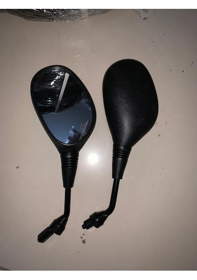 Motosiklet Aynası 8 Mm- 10 Mm Takım Siyah