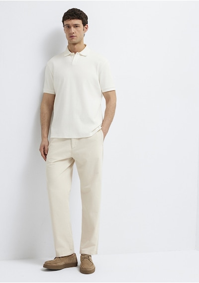 Mavi - Andros Mavi Edition Ekru Keten Karışımlı Jean Pantolon 0021045-a3321