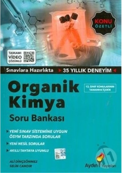 12. Sınıf Kimya Konu Anlatımlı Organik Kimya Soru Bankası Aydın Y