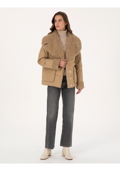 Pierre Cardin Kadın Bej Mont 50308993-vr011 Bej