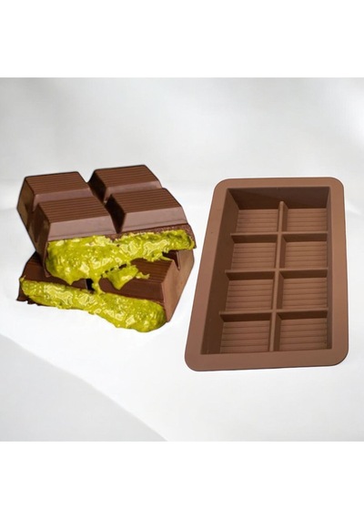 2 Li Set Muffin Ve Dubai Çikolata Kalıbı 6lı Muffin Silikon Kalıp Dubai Çikolata Kalıbı Karışık
