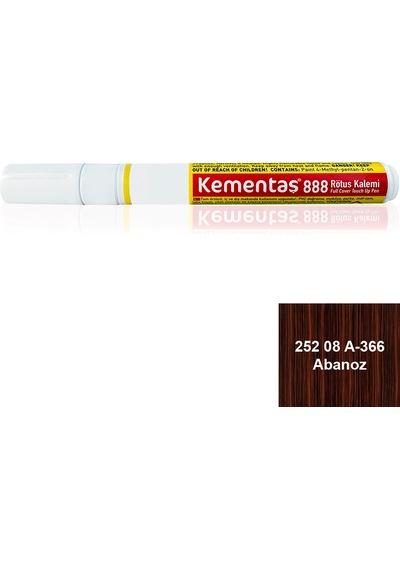 Tam Örtücü Rötuş Kalemleri 252 08 A-366 Abanoz Tam Örtücü Rötuş Kalemi-12382