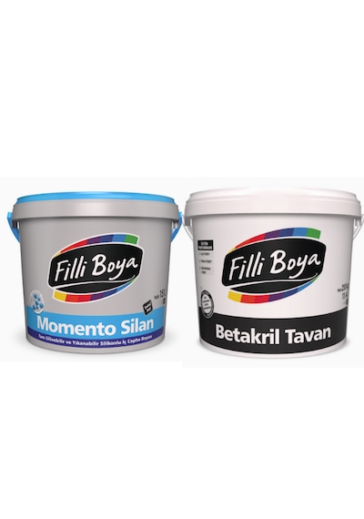 Filli Boya Momento Silan 15 LT + Tavan Boyası 17.5 KG Boyama Seti
