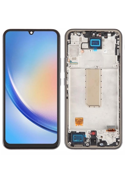 Samsung Galaxy Uyumlu A34 5g Lcd Ekran Dokunmatik Çıtalı Tft