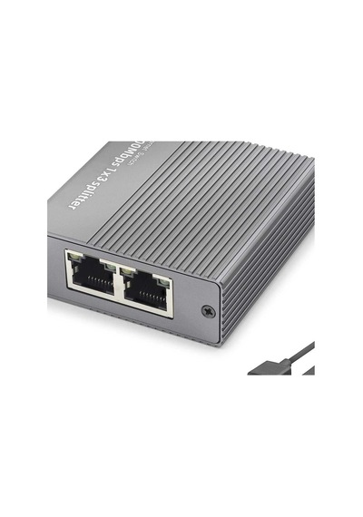 Gigabit Ethernet Switch 4 Port Type C Güç Girişli Gri Hdx1413 Evimdeyokyok