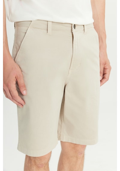 Lee Regular Fit Lastik Bel Detaylı Pamuklu Esnek Erkek Chino Şort L2510538369 Bej