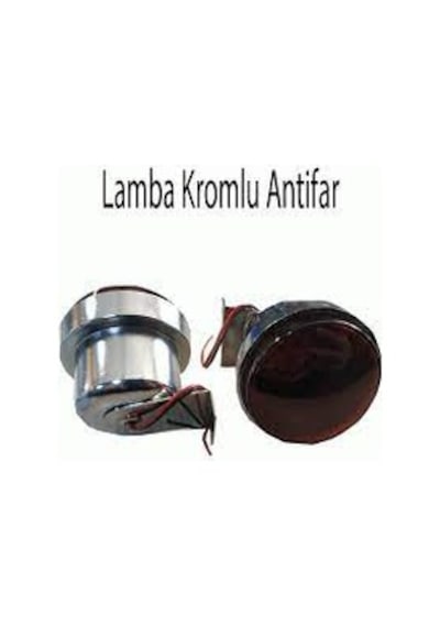 Antifar Abs Krom 6 Ledli Kırmızı Camlı 12 Volt 2adet