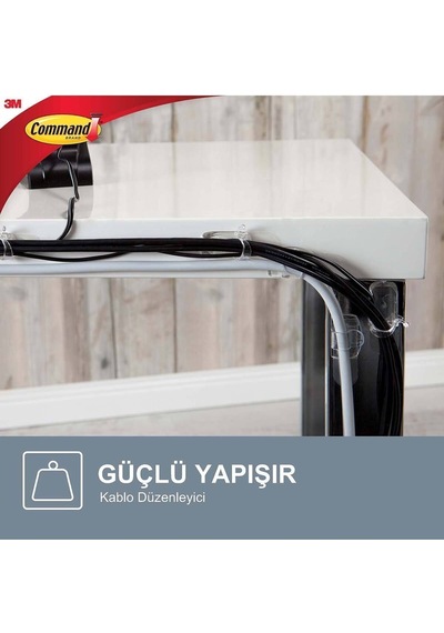 3m Command Kablo Düzenleyici Orta Boy 1