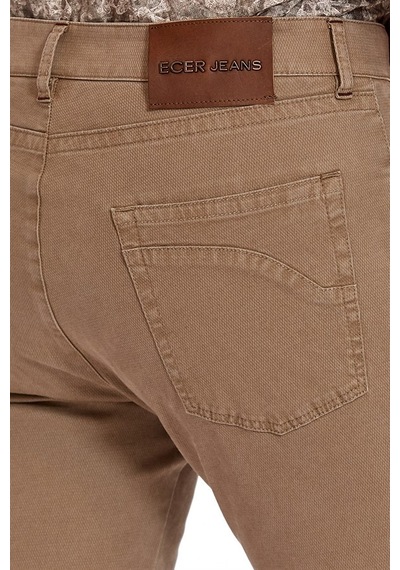 Ecer Regular Fit Bej Erkek Pantolon 06530920 Bej