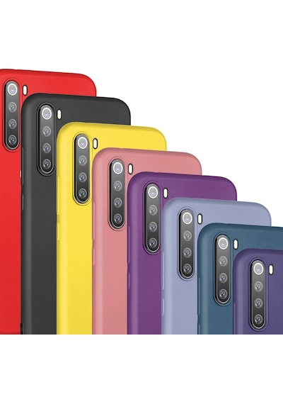 Xiaomi Redmi Note 8 Kilif Liquid Içi Kadife Tam Koruma Silikon 435398550