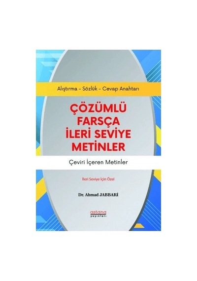 Çözümlü Farsça İleri Seviye Metinler