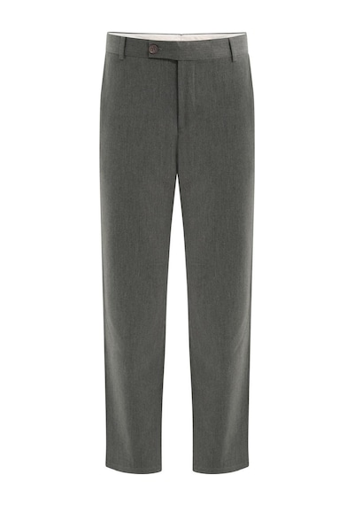 Plus Scorpion Erkek Slim Fit Klasik Kumaş Pantolon Dar Kesim, Günlük Ve Ofis Kullanımına Uygun Şık Tasarım Antrasit